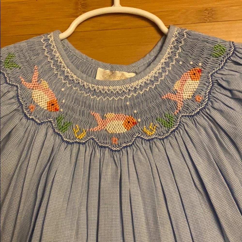 Gorgeous Smocked Fish Dress